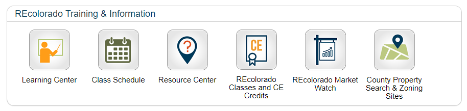 REcolorado CONNECT Training and Information 