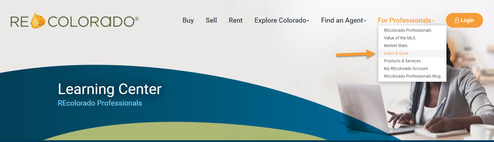 REcolorado.com Learning Center Menu